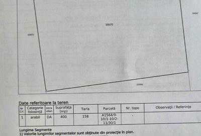 Teren de 400 mp, în Bujac - 1