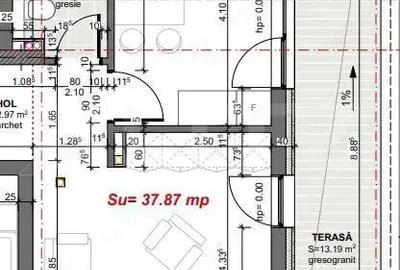 Apartament cu 2 camere semidecomandat în Apahida - 1