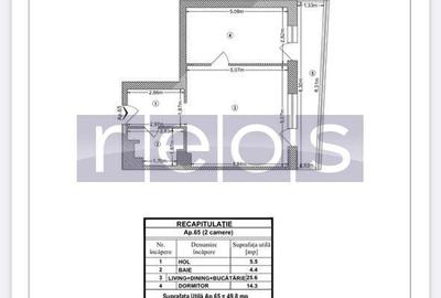 Apartament cu 2 camere semidecomandat, mobilat în Dristor - 12