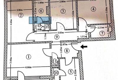 Apartament cu 4 camere decomandat în Nicolae Grigorescu