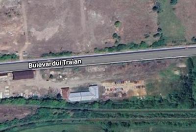 Teren intravilan cu deschidere de 73m la DJ - 8