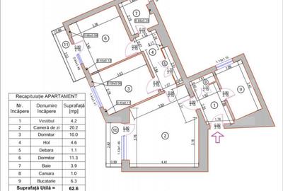 Apartament 3 Camere LUX Metrou Tineretului Apartament 3 Camere LUX Metrou Tineretului - 12