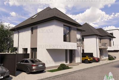 Vila 5 camere cu incalzire in pardoseala pe parter si etaj, mansarda locuibila, - 1