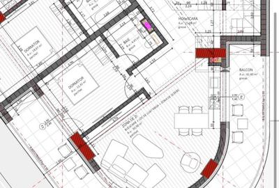 Penthouse semifinisat, 141 mp , zona BMW - 2