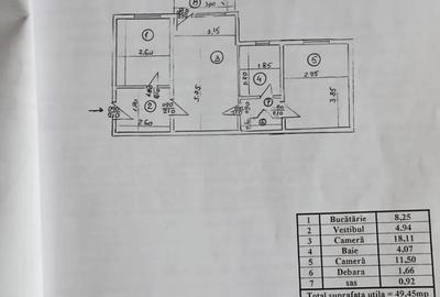Apartament cu 2 camere în Iancului