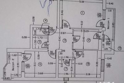 Vand apartament cu 3 camere Vand apartament cu 3 camere - 2