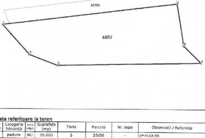 Teren padure, cota de 1/48 Horgesti, ID: R2325871 - 5