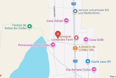 Casă individuală cu 3 camere cu Canalizare în Corbu - 1