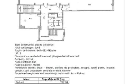 Birou, de 3,660 mp, în P-ța Rosetti - 10