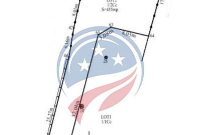 Teren de 455 mp, în 1 Mai - 6