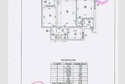 Apartament cu 3 camere semidecomandat, mobilat în Titan - 16