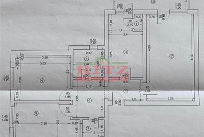 Apartament cu 3 camere decomandat în Central - 1