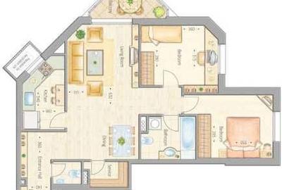 Apartament cu 3 camere semidecomandat în Doamna Ghica - 4