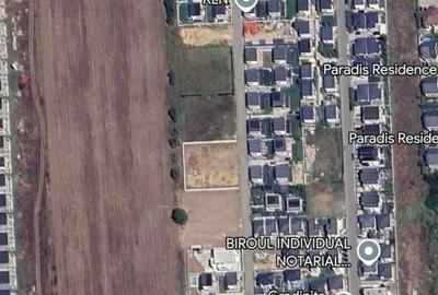 Teren intravilan 1500 mp - Tunari - Deschidere 36 ml - Autorizatie 4 vile - 2