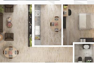 Apartament cu 2 camere decomandat în Exterior Sud - 14