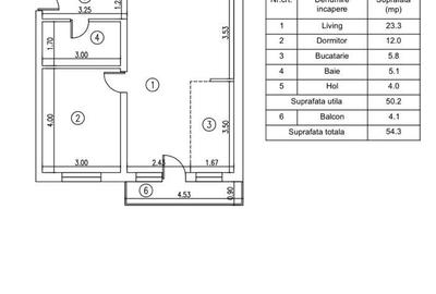 Apartament cu 2 camere în Central - 8