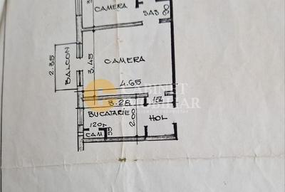Apartament cu 2 camere decomandat în Alexandru cel Bun - 9