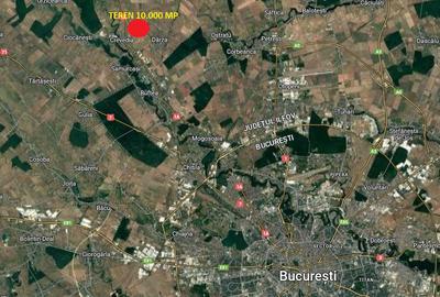 Crevedia - teren 10.000 mp. intravilan Crevedia - teren 10.000 mp. intravilan - 2