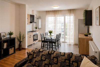 Apartament cu 3 camere decomandat, mobilat în Tractorul