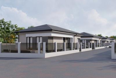 OFERTA Vile individuale parter, 4 camere, teren 410 mp, 125.000 EURO- Clinceni! - 6