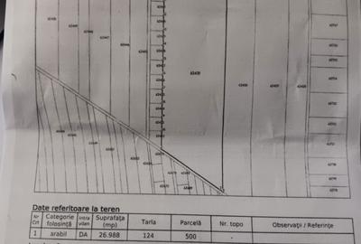 Teren în Brănești - 2