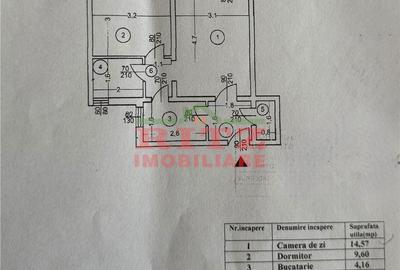 Apartament cu 2 camere decomandat în Zahana - 1
