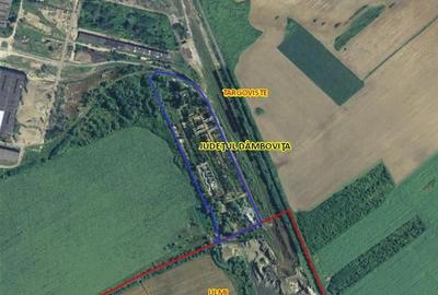 Oportunitate teren intravilan de vanzare in Targoviste  46 495 mp zona industria - 2