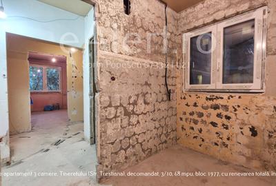 Apartament 3 camere Tineretului – renovare începută, decomandat, P. Norilor. Apartament 3 camere Tineretului – renovare începută, decomandat, P. Norilor. - 4
