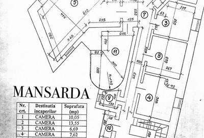 Casă individuală cu 15 camere cu Canalizare în Foișorul de Foc - 16