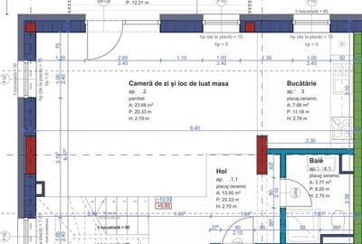 Apartament cu 3 camere semidecomandat, mobilat în Iris - 9