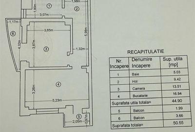 Apartament cu 2 camere de vanzare Tudor Vladimirescu - 9