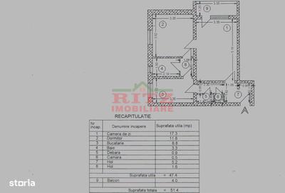 Apartament cu 2 camere semidecomandat în Crișan