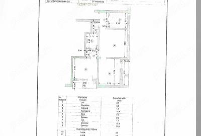 Apartament cu 3 camere semidecomandat în Cina - 1