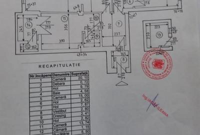 Apartament cu 3 camere cu vedere pe Regina Elisabeta / Ultracentral / Risc 1 - 19