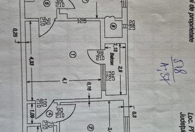 Apartament cu 2 camere semidecomandat în Găvana - 1