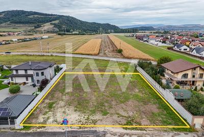 Teren intravilan Harman, utilitati+avize obtinute, vedere la Lempes, Comision 0% - 8