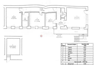 Apartament cu 4 camere decomandat, mobilat în Central - 10