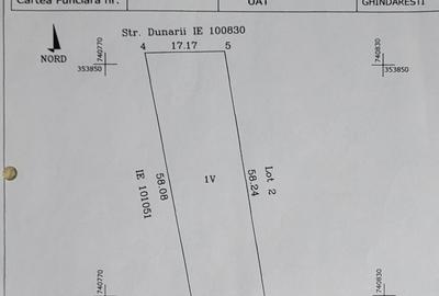 Teren intravilan în Ghindărești - 1