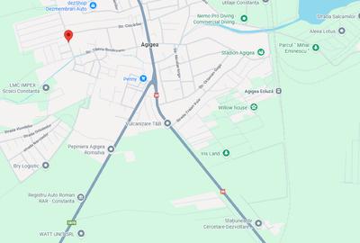 Teren Agigea 1367 mp - deschidere dubla - 1