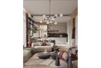 Apartament cu 3 camere decomandat, mobilat în Barbu Văcărescu - 10