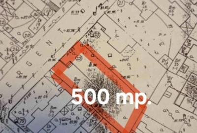 Teren 500mp. Bucuresti + casa demolabila - 1