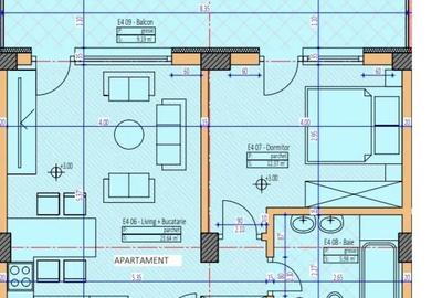 Apartament cu 2 camere decomandat în Central - 6