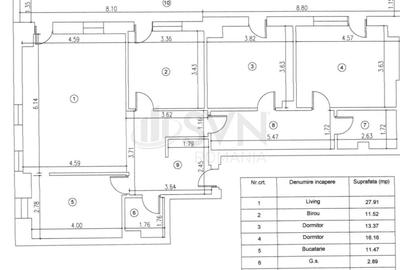 Apartament cu 4 camere decomandat, mobilat în Victoriei - 17
