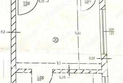 Apartament cu 2 camere semidecomandat în Central
