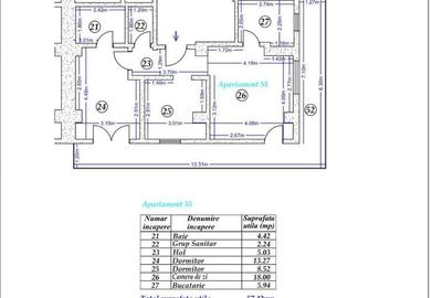 Vanzare Apartament 3 Camere la 1 Minut de Mall Vitan - 2