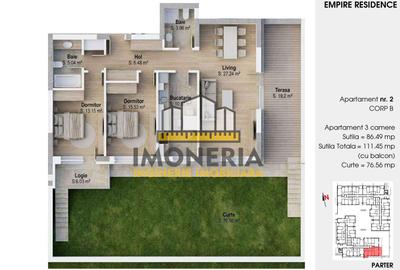 Apartament cu 3 camere decomandat în Sălăjan - 10
