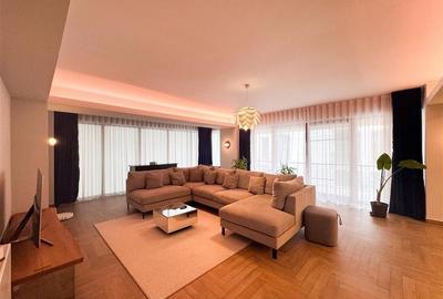 Apartament cu 3 camere semidecomandat, mobilat în Floreasca