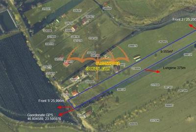 Teren agricol intravilan de 9555 mp, în Nord-Vest - 1