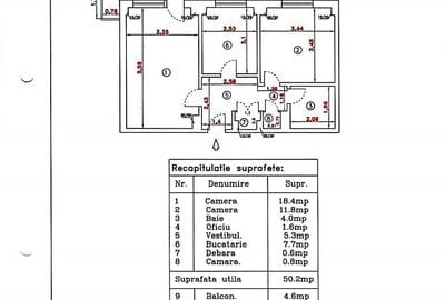 Apartament cu 2 camere decomandat în Basarabia - 2