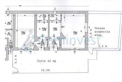 Apartament cu 3 camere în Central